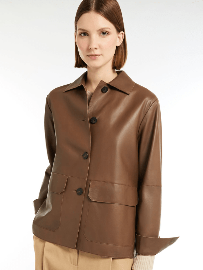 weekend-by-max-mara-coats-and-jackets-weekend-by-max-mara-women-s-kaya-nappa-leather-a-line-jacket-2515441041-col-001-izzi-of-baslow