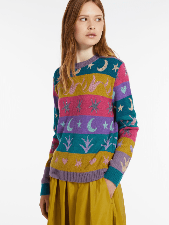 Weekend-By-Max-Mara-CERTOSA-Jacquard-Knit-Sweater-In-Multi 2415361101600 Col 001 izzi-of-baslow