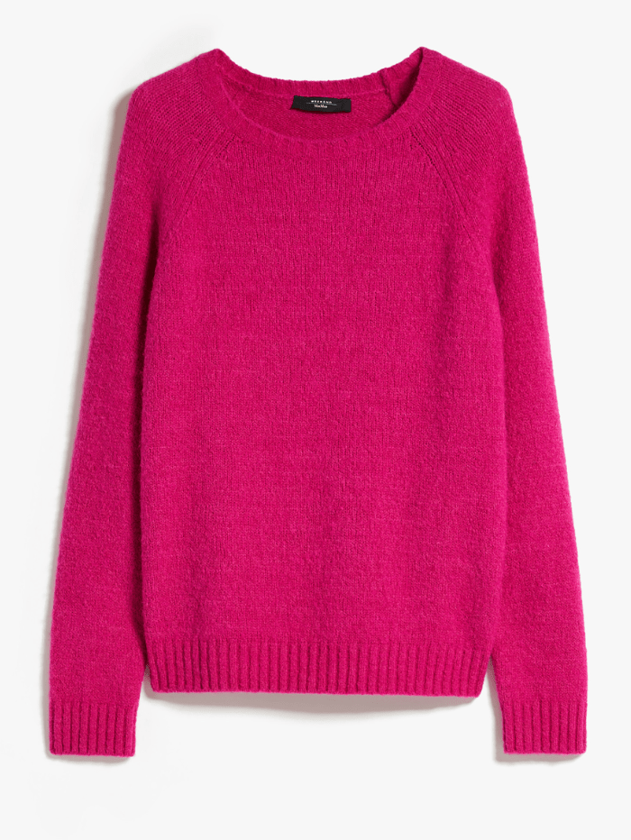 Weekend-by-Max-Mara-GHIACCI-Wool-Blend-Fuchsia-Jumper 23536610396 Col 009 izzi-of-baslow