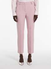 Weekend-By-Max-Mara-Straight-Fit-Viscose-Canvas-Pink-Trousers 2415131021600 Col 007-of-baslow