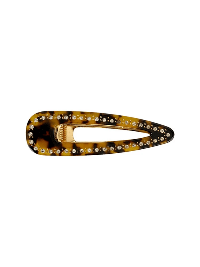 Black Colour Accessories One Size Black Colour Hair Talia Hair Clip 5559A izzi-of-baslow