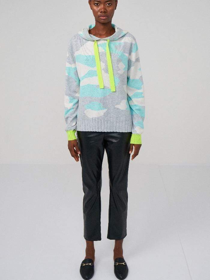 Brodie Cashmere Knitwear Brodie Cashmere Chloe Camo Mint Green & White izzi-of-baslow