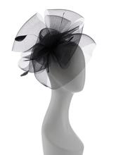 Gina Bacconi Accessories One Size Gina Bacconi Mariel Mesh Fascinator Black SSS1288 BK izzi-of-baslow