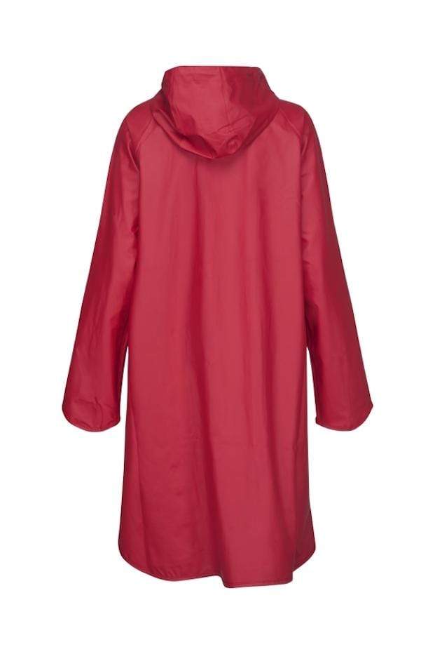 Ilse Jacobsen Coats and Jackets Ilse Jacobsen Deep Red Raincoat RAIN71 303 izzi-of-baslow