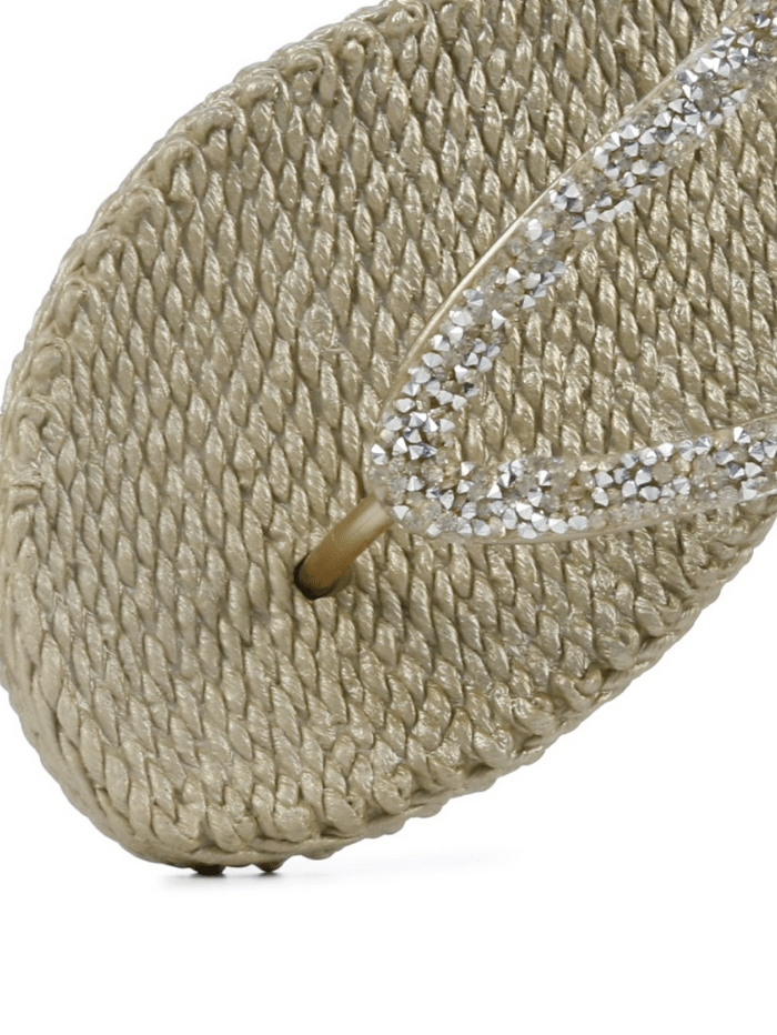 Ilse Jacobsen Shoes Ilse Jacobsen Flip Flops With Jewels Platin CHEERFUL03G 780 izzi-of-baslow
