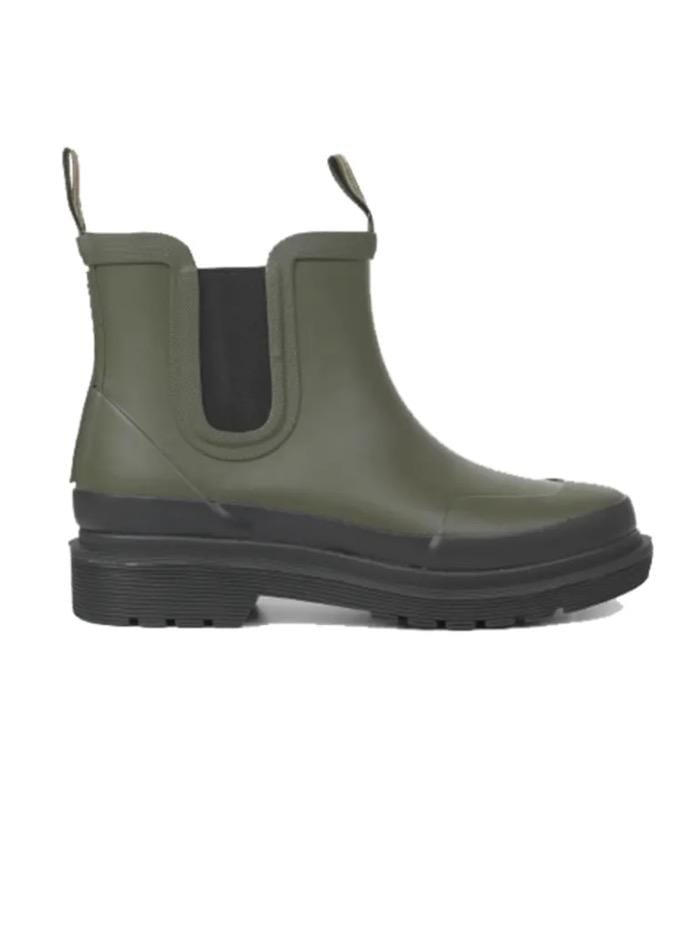 Ilse Jacobsen Shoes Ilse Jacobsen Short Rubber Wellington Boots Army Green  RUB30C 410 izzi-of-baslow