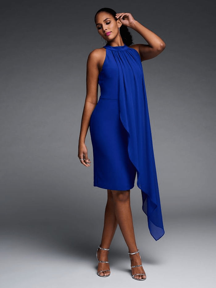 Joseph Ribkoff T Royal Blue Halter Neck Dress 223716 2922 Izzi of Baslow Joseph Ribkoff T Royal Blue Halter Neck Dress 223716 2922 Izzi of Baslow
