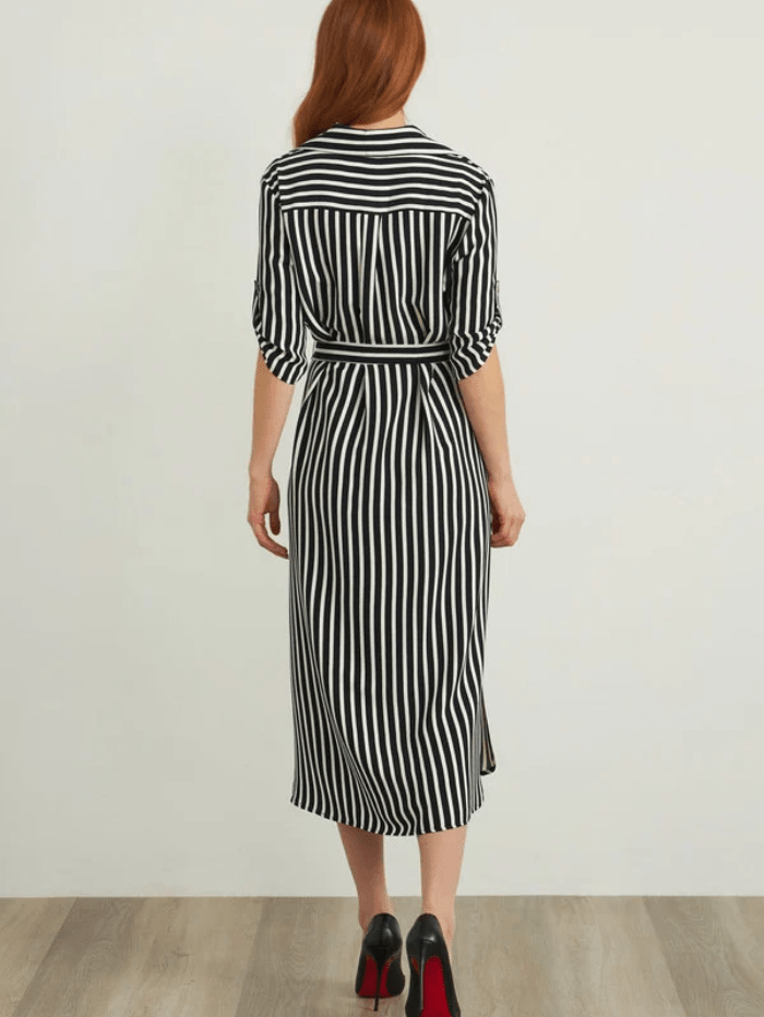 Joseph Ribkoff Dresses Joseph Ribkoff Striped Shirt Maxi Dress 212162 izzi-of-baslow