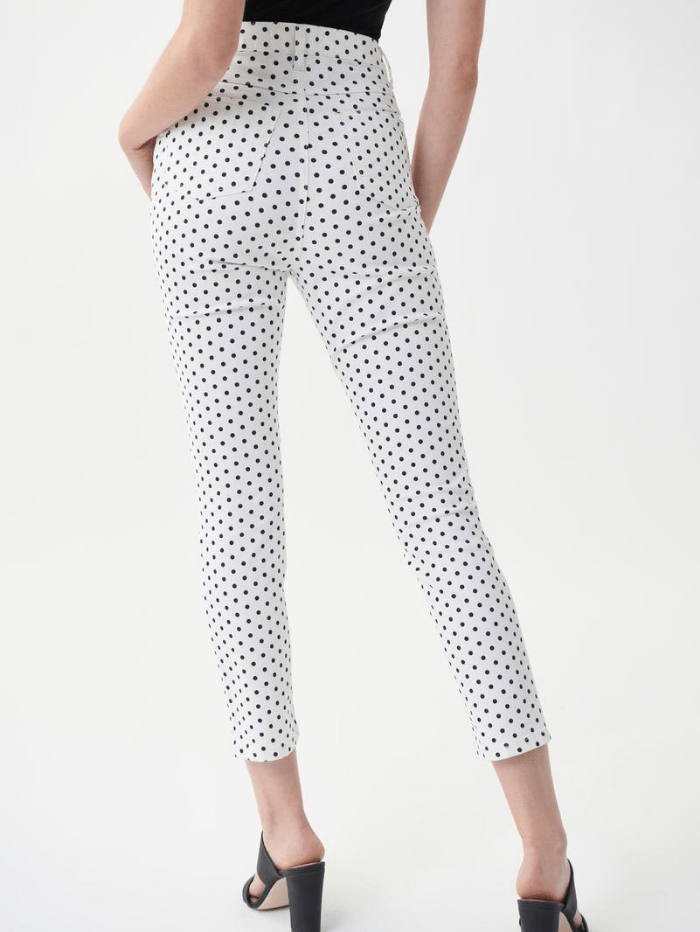 Joseph Ribkoff Jeans Joseph Ribkoff White Polka Dot Jeans 222919 1846 izzi-of-baslow