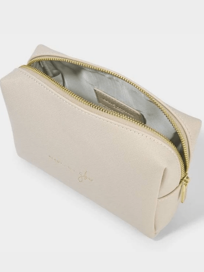 Katie Loxton Accessories One Size Katie Loxton Ready Set Glow Wash Bag Pale Pink KLB1851 izzi-of-baslow