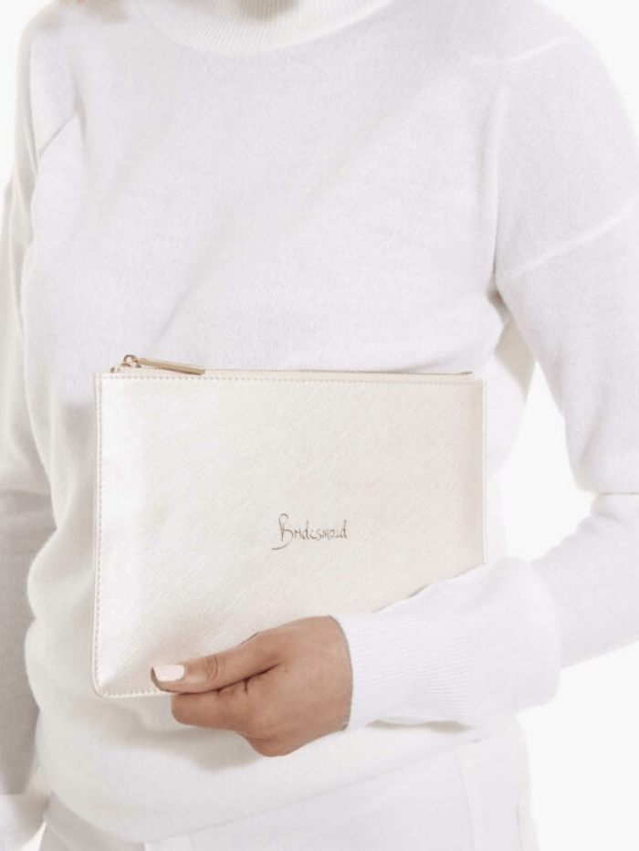 Katie Loxton T Bridesmaid Perfect Pouch in Pearlescent KLB213