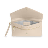 Katie Loxton Gifts One Size Katie Loxton Esme Envelope Nude Pink Clutch Bag KLB797 izzi-of-baslow