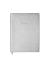 Katie Loxton Gifts One Size Katie Loxton Large Bright Ideas Notebook Metallic Silver KLB168 izzi-of-baslow
