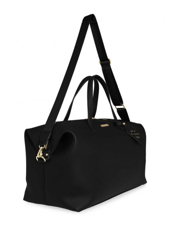Katie Loxton Handbags One Size Copy of Katie Loxton Black Weekend Away Holdall Duffle Bag KLB689 izzi-of-baslow