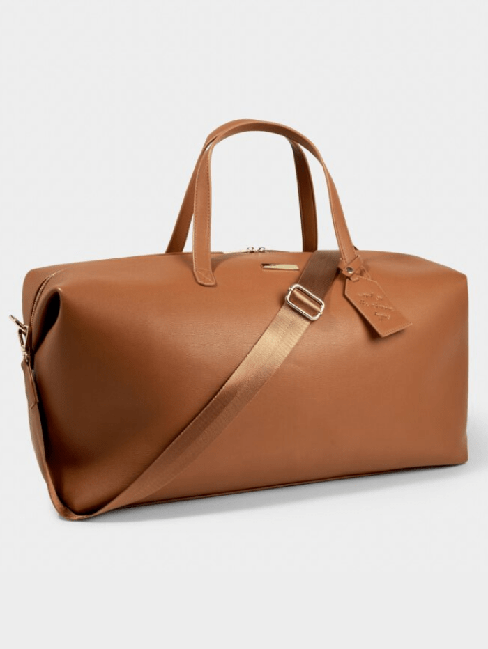 Katie Loxton Handbags One Size Copy of Katie Loxton Cognac Weekend Away Holdall Duffle Bag KLB1845 izzi-of-baslow