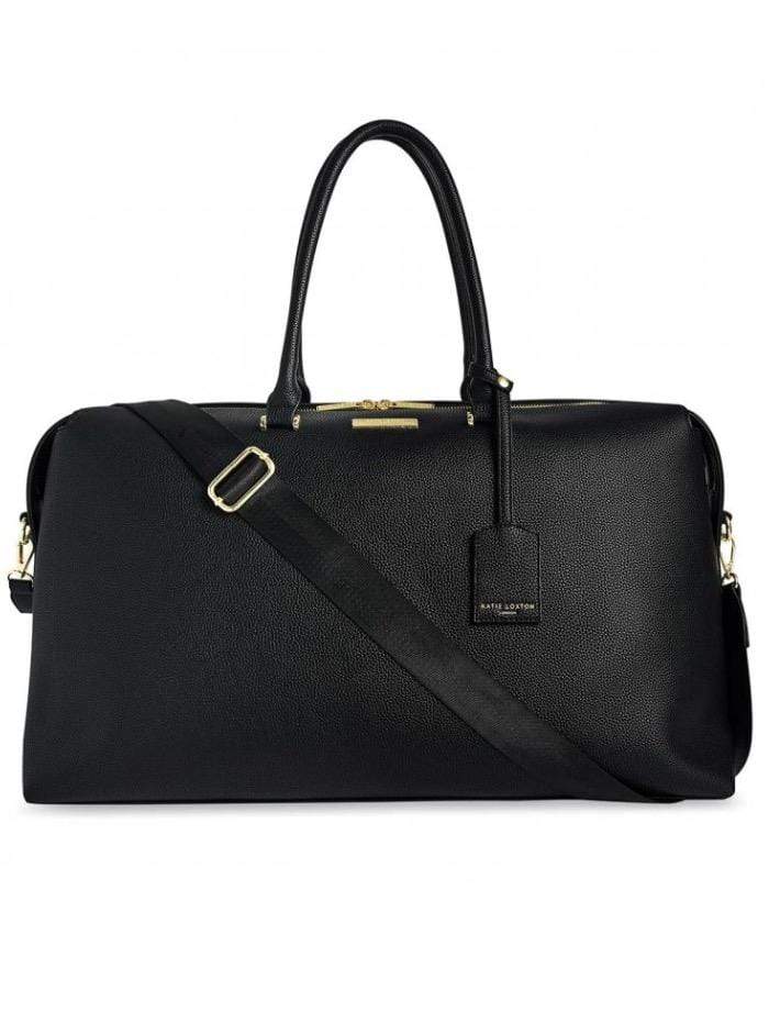 Katie Loxton Handbags One Size Katie Loxton Kensington Black Weekender Holdall Bag KLB1238 izzi-of-baslow
