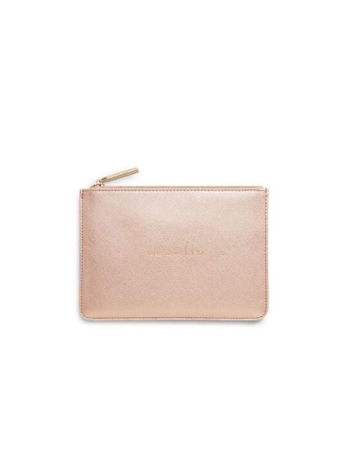 Katie Loxton Handbags One Size Katie Loxton Perfect Pouch Gift Set Love Love Love Pink KLB587 izzi-of-baslow
