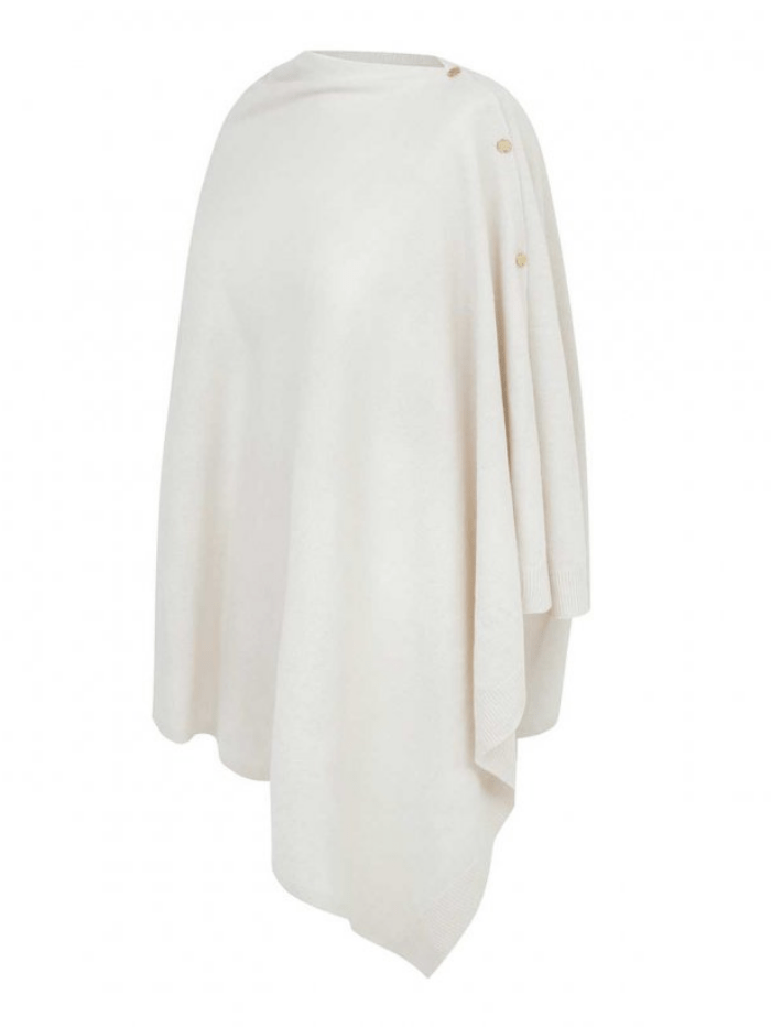 Katie Loxton Knitwear One Size Katie Loxton Eve Multiway Poncho Cream KLS268 izzi-of-baslow