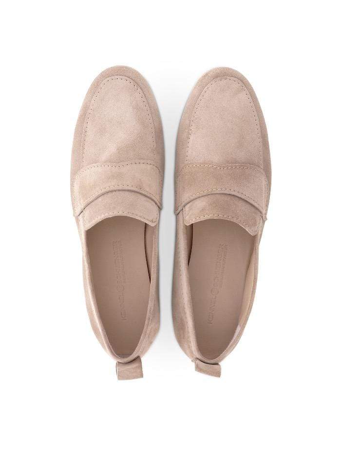 Kennel & Schmenger Shoes Kennel and Schmenger Tara Beige Suede Loafer 51-22660-451 izzi-of-baslow