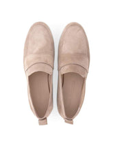 Kennel & Schmenger Shoes Kennel and Schmenger Tara Beige Suede Loafer 51-22660-451 izzi-of-baslow
