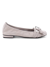 Kennel & Schmenger Shoes Kennel & Schmenger Almond / Silver Malu Ballet Pumps 71-10880-469 izzi-of-baslow