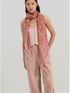 Luisa Cerano Accessories One Size Luisa Cerano Pink & Orange Blended Silk Scarf 858501 9209 izzi-of-baslow