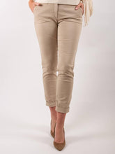 Luisa Cerano Jeans Luisa Cerano Natural Beige Skinny Chino Jeans 638254/1883 izzi-of-baslow