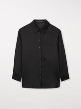 Luisa Cerano Black Ramie Boyfriend Blouse 278360 3500 0001 izzi-of-baslow