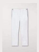 Luisa Cerano Trousers Luisa Cerano Slim Fit Trousers With Elasticated Waist White 618164/1883 izzi-of-baslow