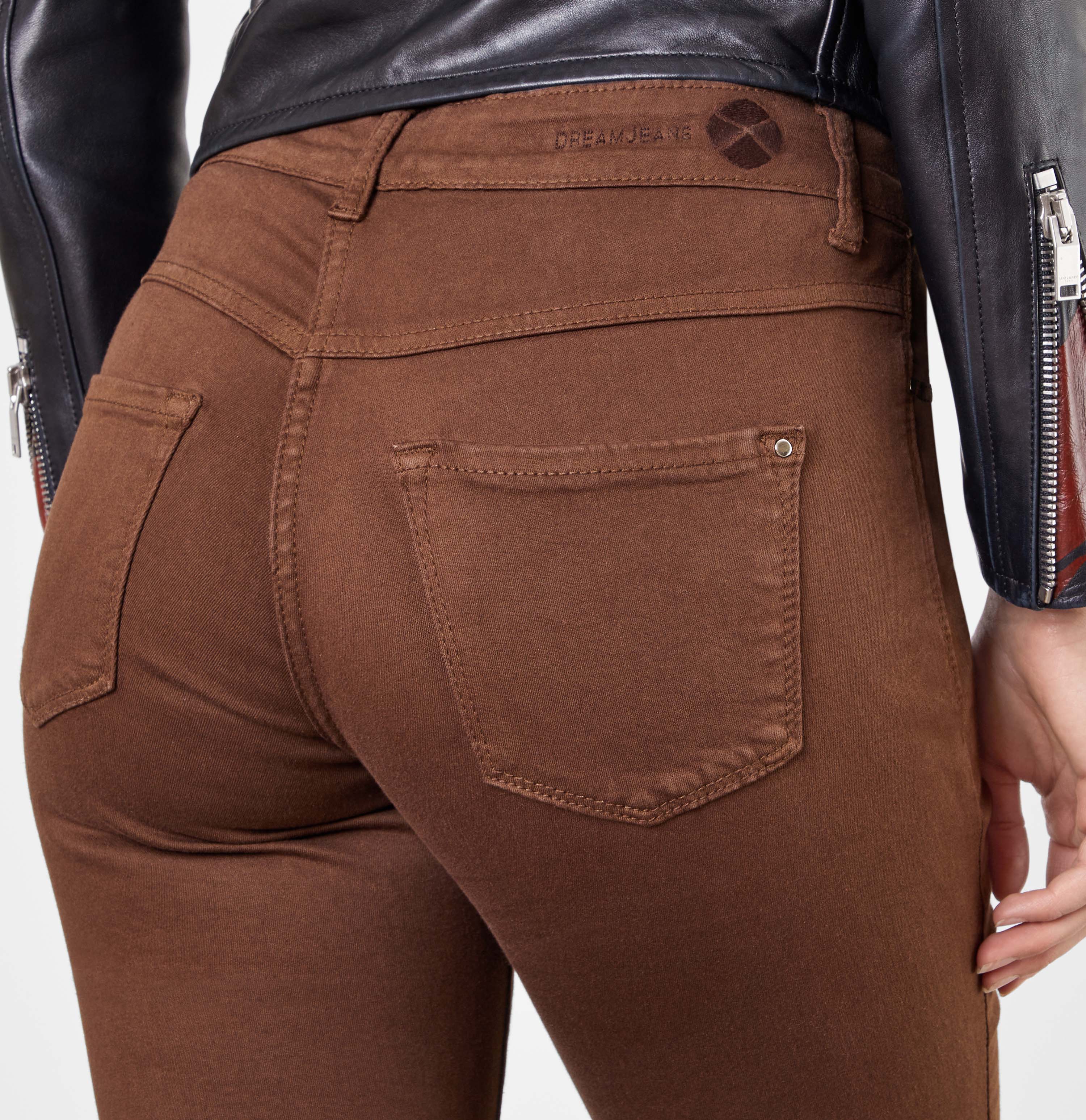 Mac Jeans Jeans Mac Dream Skinny 5402 Jeans 278R Fawn Brown izzi-of-baslow