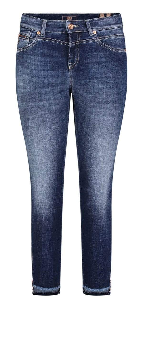 Mac Jeans Jeans Mac Dream Slim 5755 Jeans D671 Dark Blue Net Wash izzi-of-baslow