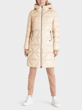 Marc Cain Additions Coats & Jackets Marc Cain Additions Champagne Quilted Down Coat TA 11.01 W71 COL 612 izzi-of-baslow