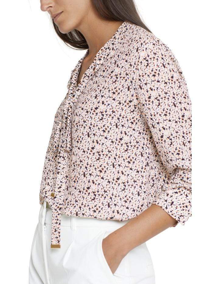 Marc Cain Additions Tops Marc Cain Additions Pretty Floral Blouse QA 55.02 W04 454 izzi-of-baslow
