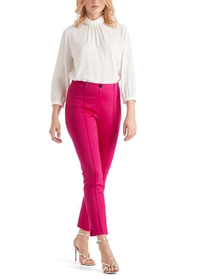 Marc Cain Additions Trousers Marc Cain Additions Pink Jersey Trousers QA 81.08 J24 242 Y izzi-of-baslow
