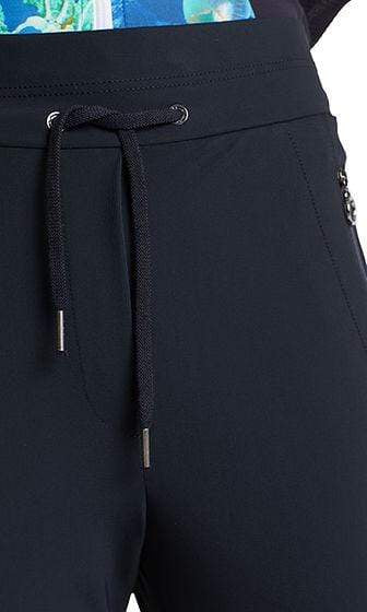 Marc Cain Additions Trousers Marc Cain Sports Sporty Bi-Stretch Trousers Navy LS 81.38 J04 izzi-of-baslow