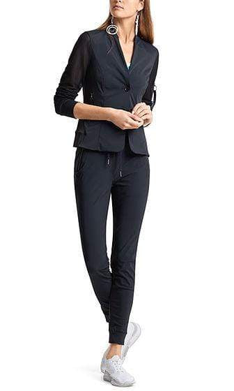 Marc Cain Additions Trousers Marc Cain Sports Sporty Bi-Stretch Trousers Navy LS 81.38 J04 izzi-of-baslow