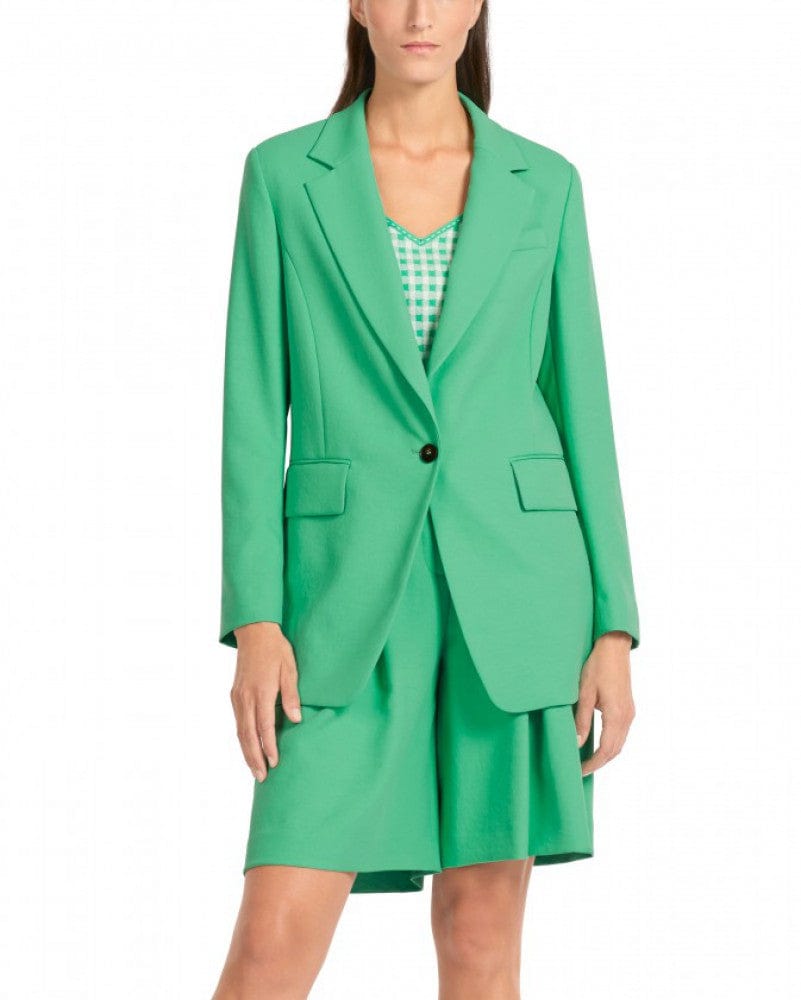 Marc Cain Collections Coats and Jackets Marc Cain Collections Vibrant Green Jacket UC 34.07 W03 COL 550 izzi-of-baslow