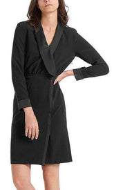 Marc Cain Collections Dresses Marc Cain Collections Exquisite Coat Dress Black PC 21.25 W36 900 izzi-of-baslow