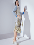 Marc Cain Collections Dresses Marc Cain Collections Pretty Printed Dress UC 21.07 W21 COL 205 izzi-of-baslow