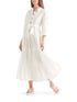 Marc Cain Collections Dresses Marc Cain Collections White Maxi Dress QC 21.32 W60 110 izzi-of-baslow