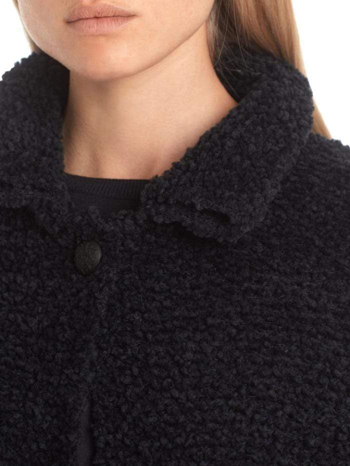 Marc Cain Collections Knitwear Marc Cain Collections Knitted Navy Coat RC 11.04 M04 COL 395 izzi-of-baslow