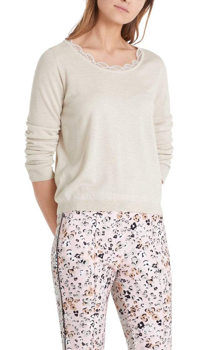 Marc Cain Collections Knitwear Marc Cain Collections Sweater with Silk and Cashmere PC 41.08 M50 izzi-of-baslow