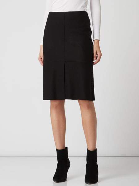 Marc Cain Collections Skirts Marc Cain Collections Wool Jersey Skirt Black MC 71.13 J42 izzi-of-baslow