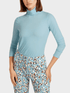 Marc Cain Collections Tops Marc Cain Collections Basic Blue Top UC 48.54 J03 COL 314 izzi-of-baslow