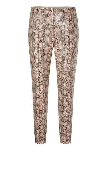 Marc Cain Collections Trousers Marc Cain Collections Snakeskin Effect Trousers PC 81.11 J04 213 izzi-of-baslow