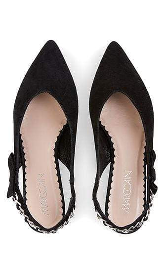 Marc Cain Shoes 3 Marc Cain Slingback ballerina pumps black NB SF.14 L15 izzi-of-baslow