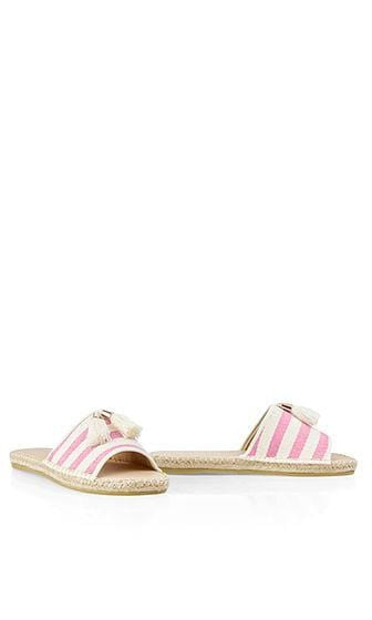 Marc Cain Shoes Marc Cain Espadrille-style mules Neon Rose NB SI.01 W09 izzi-of-baslow