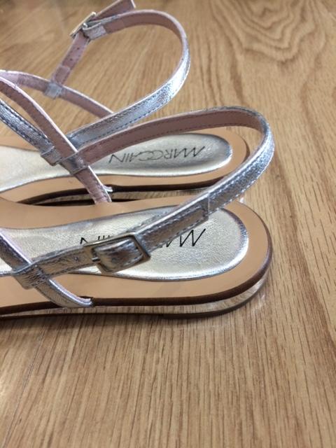Marc Cain Shoes Marc Cain Silver Sandals LB SG.50 L70 izzi-of-baslow