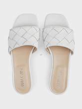 Marc Cain Shoes Marc Cain White Braided Strap Sandals SB SG.12 L02 COL 100 izzi-of-baslow