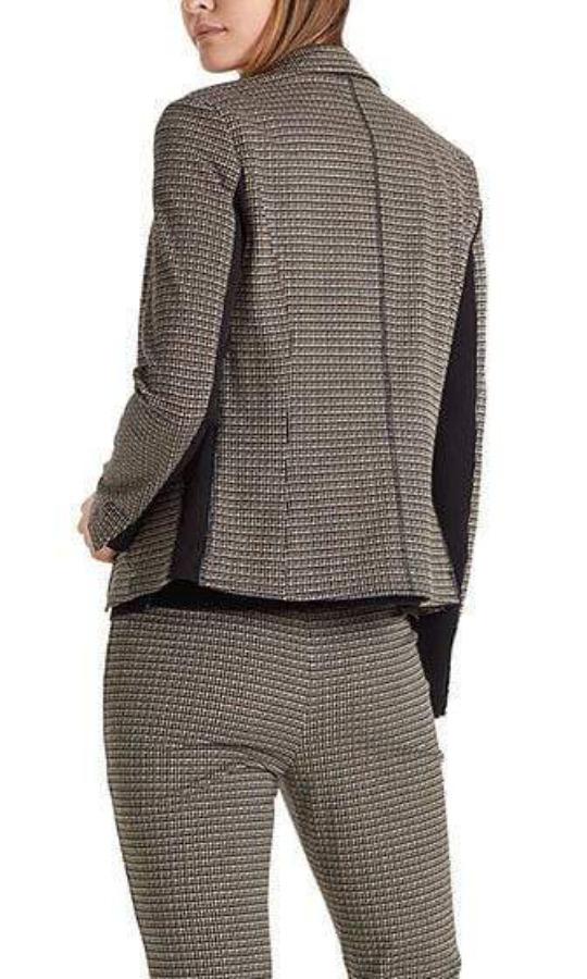 Marc Cain Sports Coats and Jackets Marc Cain Sports Checked Jersey Blazer PS 34.07 J31 izzi-of-baslow